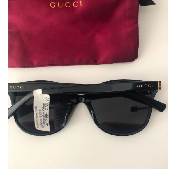Sunglasses Gucci GG 0461 SA- 001 BLACK/GREY GOLD main image 5